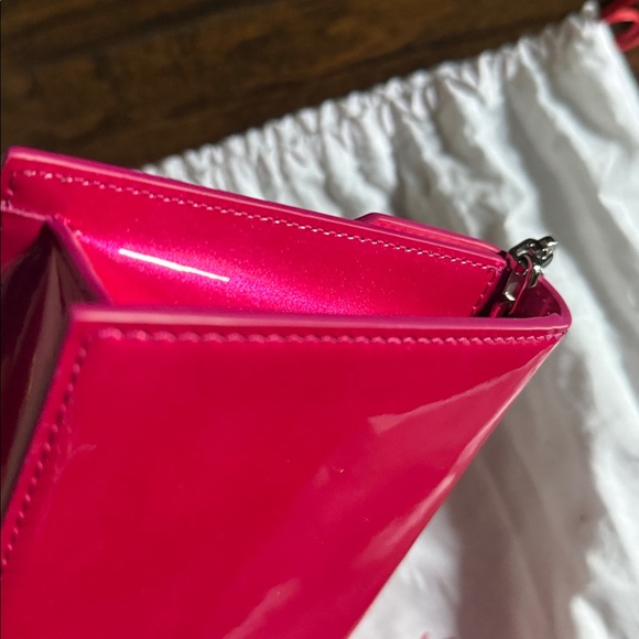 Christian Louboutin LOUBI54 Patent Perle in PinUp/Silver - Picture 14 of 16